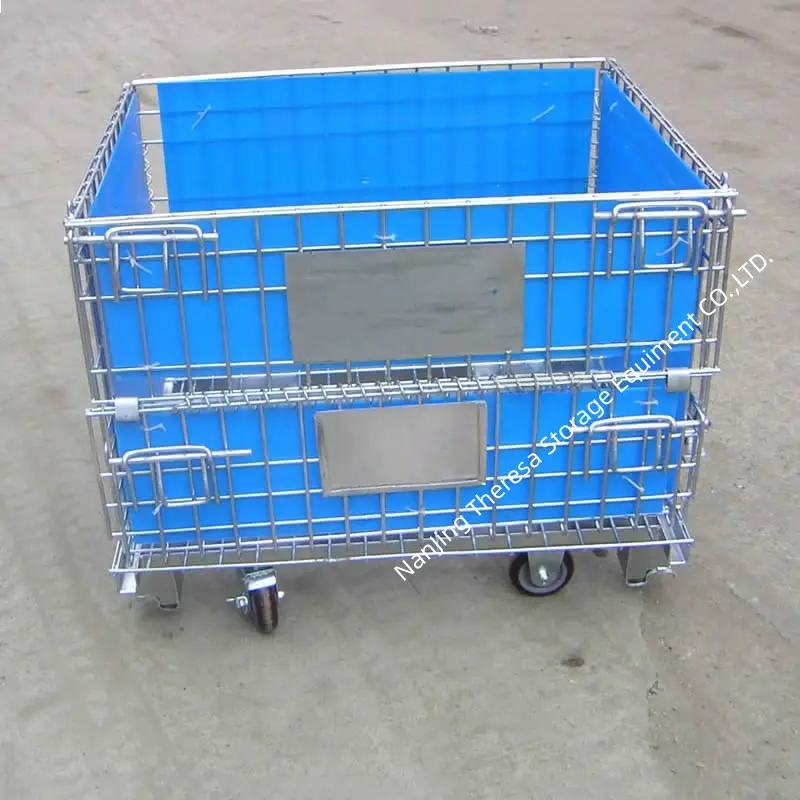 collapsible wire cage
