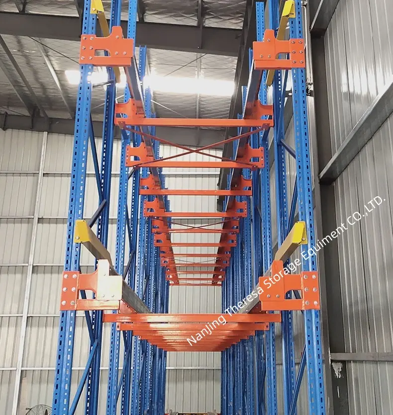 穿梭式货架整体实景展示