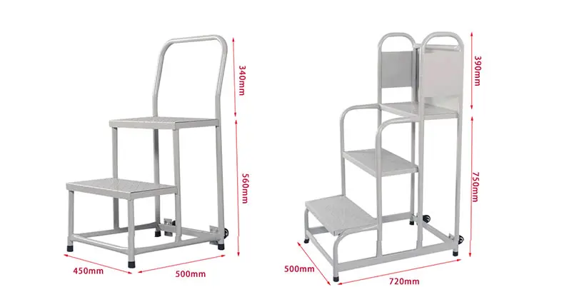 mobile work platform ladder
