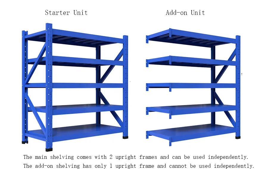 仓库蝴蝶孔中仓货架安装图